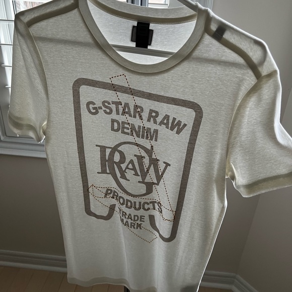 G star white t shirt, size medium - Picture 1 of 1